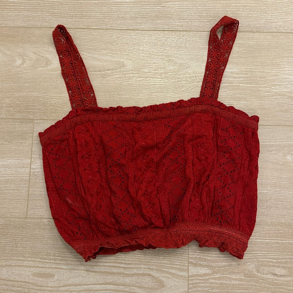 Anthropologie crop tank